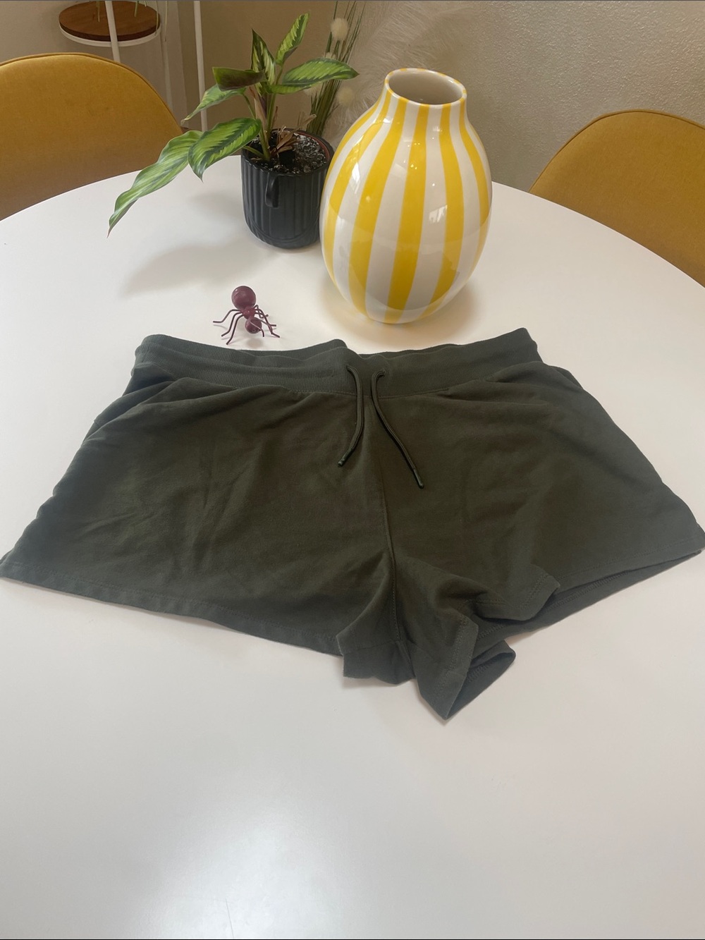all in motion Olive Green Women's Drawstring Athletic Shorts XXL